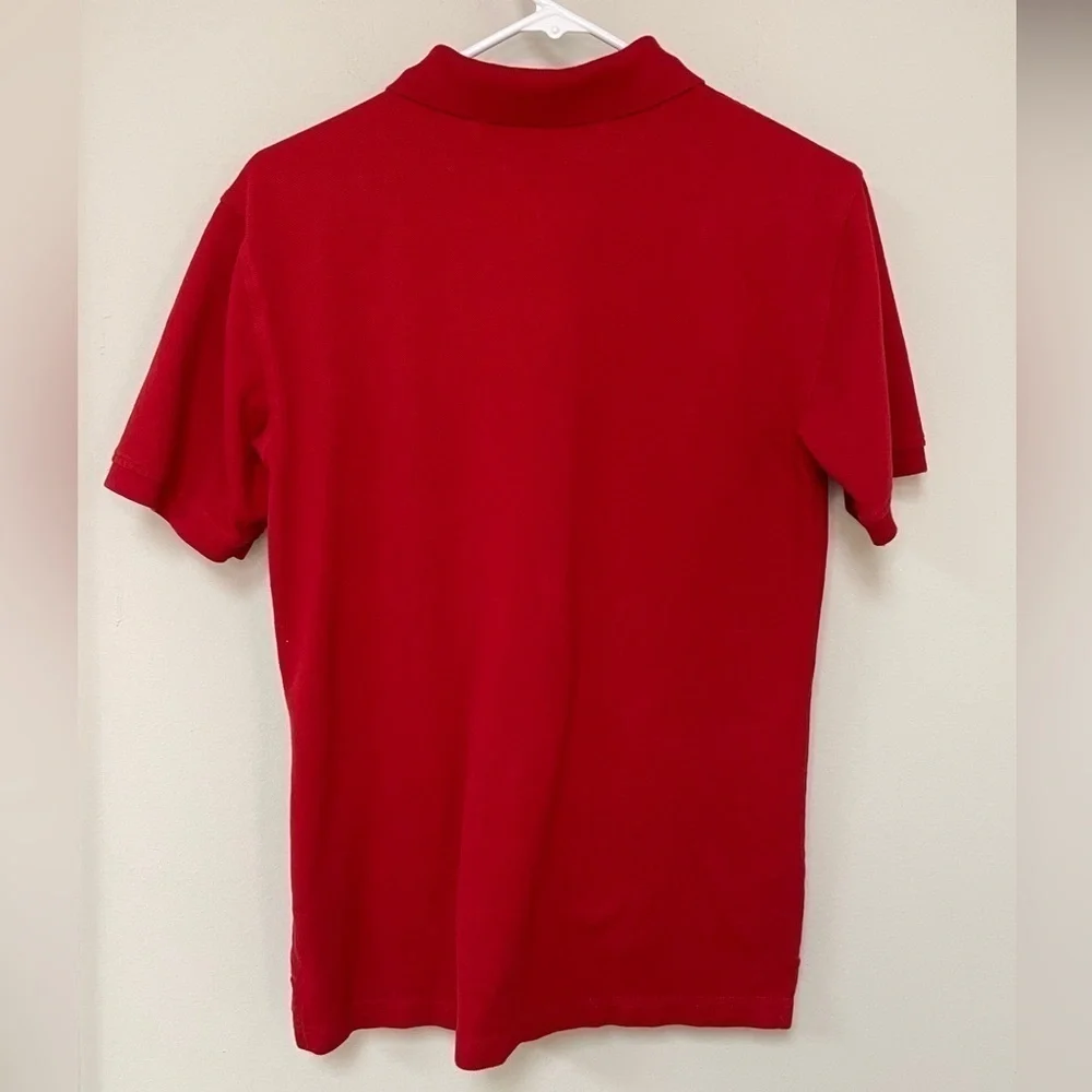 Tommy Hilfiger: Boy’s Red Short Sleeve Cotton Polo, Size XL (20)
